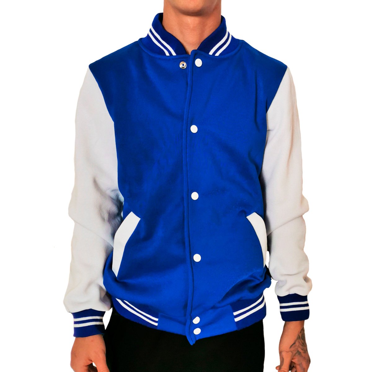 chamarra varsity beisbolera personalizable