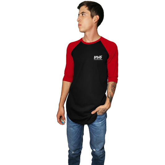 Playera Raglan Long Fit IDINK Negra