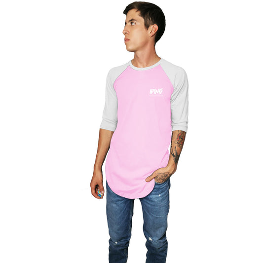 Playera Raglan Long Fit IDINK Rosa